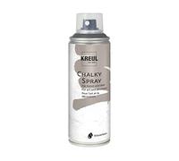 Kreul- Chalky Spray Gris 76356-Chalky Grigio vulcanico, Vernice Opaca con Effetto Gesso, a Base d'Acqua, Altamente pigmentata e Impermeabile, per Uso Interno ed Esterno, Colore Gray, 200 ml, 76356