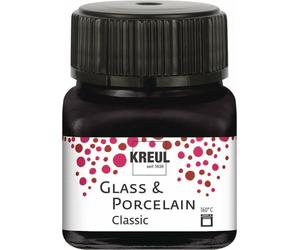 Kreul Classic Vernice per vetro e porcellana Black 20 ml 1 pz
