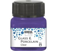 Kreul Clear Vernice per vetro e porcellana Violet 20 ml 1 pz