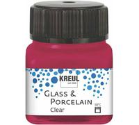 Kreul Clear Vernice per vetro e porcellana Wine Red 20 ml 1 pz
