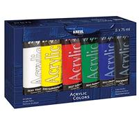 Kreul 28260 Set di colori acrilici 6 x 75 ml
