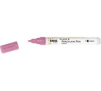 Kreul hobby Line 16503 - porcellana con vetro glitter, 1 - 3 mm, rosa