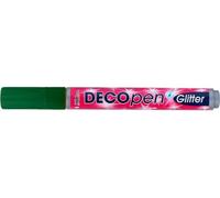 Kreul Hobby Line 46178, decopen Glitter, 1, 3 mm, colore: verde scuro
