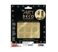 KREUL Home Design 99442 - Art Deco Foglia Metallo Quadrate 140 X 140 mm 6 Fogli