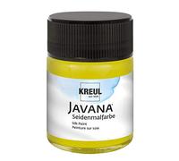 Kreul Javana-Pittura, Altamente pigmentata e Brillante a Base d'Acqua, con Carattere Fluido Che penetra in profondità nelle Fibre, in Vetro da 50 ml, Colore: Kiwi