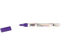 Kreul Javana Texi Mäx 90669 Sunny tessuto Pen, Fine, 1, 2 mm, colore: viola