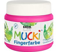 KREUL Mucki - Pittura a dito, rosa, 150 ml, 23106