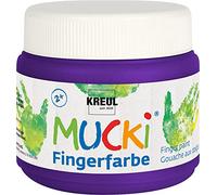 KREUL Mucki - Pittura a dito, Viola (violett), 150 ml