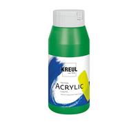 KREUL Solo Goya 17006 Colore Acrilico Basic Triton, Bottiglia da 750 ml, Verde Permanente