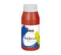 KREUL Solo Goya 17024 - Colore acrilico basic "Triton", bottiglia da 750 ml, colore: Rosso