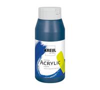 KREUL Solo Goya 17037 - Colore acrilico basic "Triton", bottiglia da 750 ml, colore: Blu