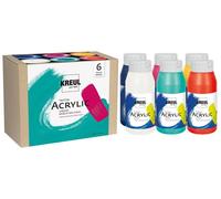 Kreul Triton Set di colori acrilici Modern Mix Colors 6 x 750 ml