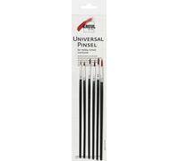 Kreul Universal Pony Hair Synthetics Set di pennelli tondi 6 pz