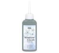 KREUL Window Color - Pittura per Vetri, 80 ml, argento