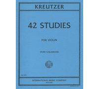 KREUTZER - Estudios y Caprichos (42) para Violin (Galamian)