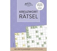 Kreuzworträtsel: Über 180 x Knobelspaß I auf 100% Recyclingpapier