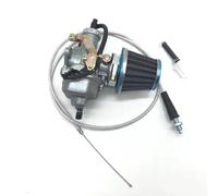 KRFDSV Carburatore Scooter Compatibile con Sportrax 250 per TRX250EX per TRX250X Carburatore per Moto Cavo Dell'acceleratore, Filtro dell'Aria, Ricambio per Moto.
