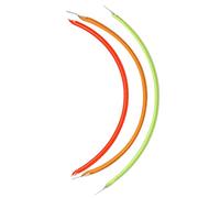 KRFVGYQNK LED Lampeggiante Multicolore， 3V LED Filament Edison Bulb Cob Flexible Lamp Parts 130mm Multicolor 5 Pcs(Blue)