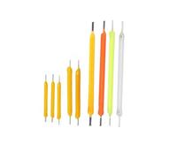 KRFVGYQNK LED Lampeggiante Multicolore， Parti della lampadina Edison a filamento LED 3V Accessori fai-da-te Multicolor 18.5-68mm 10 pezzi(Red,68mm 3v 5pcs)