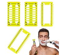 KRFWGUU 2 Pettini Per Barba Compatibile,Pettini Per Rasoio Corpo, Pettini Da Barba, Shaver Body Hair Guards, Pettini Per Pelle E Corpo,Pettine Per Il Corpo, Piccolaspazzola