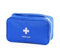 KRFWGUU Borsa Pronto Soccorso Viaggio,Per Pacchetto Di Medicina Per Casa,Campeggio,Posto Di Lavoro,All'Aperto,Borsa Vuota Piccolo Pillola Organizzatore Facile Trasporta（Blu）