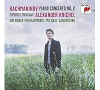 Alexander Krichel Rachmaninov: Klavierkonzert Nr. 2 & Moments musicaux (CD)