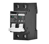 KRIECK Magnetotermico Interruttore Automatico MCB DC 2P DC100V 150V 200V 250V 500V 1000V Tensione 16A 20A 25A 32A 40A 50A 63A Pannello Solare Protezione Batteria(2P DC100-250V,16A)