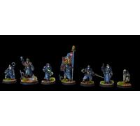 Krieg Command Squad Astra Militarum warhammer 40K COMMISSIONE dipinto