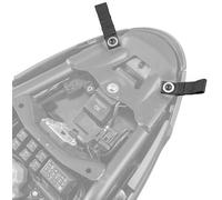 Kriega US-Drypack Triumph Trident 660, kit di montaggio male Nero