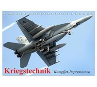 Kriegstechnik. Kampfjet-Impressionen (Tischkalender 2026 DIN A5 quer), CALVENDO Monatskalender: Die Kriegstechnik der U.S. Luftwaffe in tollen Bildern
