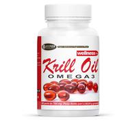 KRILL OIL OMEGA 3 1000 mg Olio di Krill Antartico Puro con Astaxantina EPA e DHA