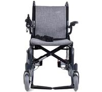 KRILLIQ Carrozzine elettriche con Schienale Basso, Durata della Batteria, deambulatore da 15 km, con Sedile, Sedia a rotelle elettrica per Anziani disabili