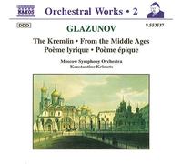 Alexander Konstantinovich Glazunov THE KRMLIN - FROM THE MIDDLE AGES (CD) Album
