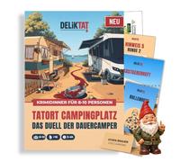 Krimiddinner - Campeggio da 8 a 10 persone, il duello del camper permanente