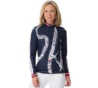 Krimson Klover Camicia da sci donna ARIEL SKI navy/red - S