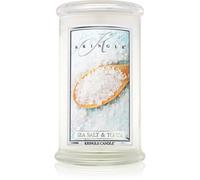 Kringle Candle Sea Salt & Tonka candela profumata 624 g