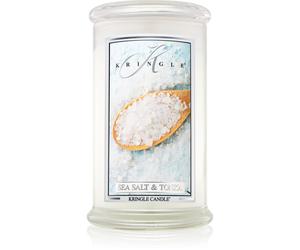 Kringle Candle Sea Salt & Tonka candela profumata 624 g