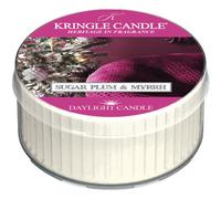 Kringle Candle Sugar Plum & Myrrh Daylight candela profumata 42 g