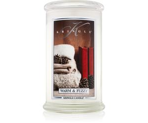 Kringle Candle Warm & Fuzzy candela profumata 624 g