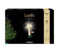 Krinner 75532 Ghirlanda Avorio Monocromatico Natale IP44 Batteria 5 pcs