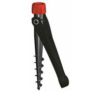 Krinner Vario Drill 20006 - Supporto per ombrellone, per Spiaggia, Terra, Prato,