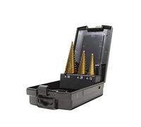 Krino 01259102 - Set Utensili a Gradino HSS per Acciaio e Metalli - 3 Pezzi