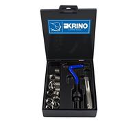 KRINO 10631100 Set Completo Riparazione Filettatura DANNEGGIATA M 14X1,25 per Candele, Acciaio
