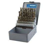 KRINO 1155412 HSS-CO Set 49 Pezzi Punte rettificate Cobalto per Acciaio Inox