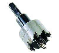 Krino 2104002600 - Fresa a Tazza T.C.T. ad Albero Mobile per Lamiere in Acciaio Inox e Acciai Duri Trattati - Ø 26 mm
