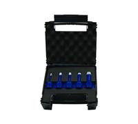 KRINO 21103315 Set diFrese Diamantate per Smerigliatrice, Blu