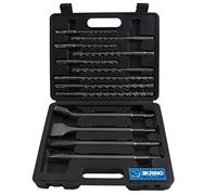 Set 13 Pezzi Punte e SCALPELLI SDS-Plus per Cemento e calcestruzzo Acciaio KRINO