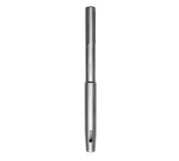 Krino albero SDS-Max per fresa pesante 450 mm con asola Grigio
