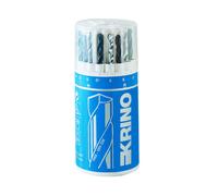 Krino Assortimento Punte Pz. 19 - Set Completo per Metallo e Marmo Krino Set di