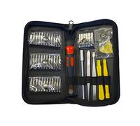 KRINO LTI by 66015011-Assortimento Utensili di Precisione-50 Pezzi, Nero